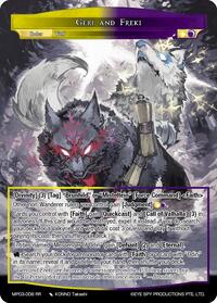 Geri and Freki | Masterpiece Collection 03 "Dimensional Hope" | Ruler Rare | Foil | #MP03-008 RR