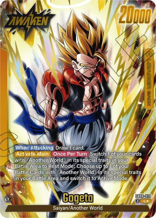 Son Goku/Vegeta // Gogeta FB09-073 L AA