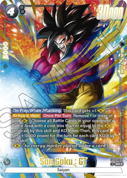 Son Goku : GT FB09-100 SR AA
