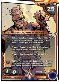 The Absence, Voice of the Void | Ancient Alphas | Common | Foil | #AC7-001