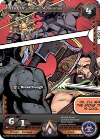 Thragor, Savage Momentum | Ancient Alphas | Common | Normal | #AC7-022