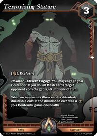 Terrorizing Stature | Ancient Alphas | Uncommon | Normal | #AC7-027