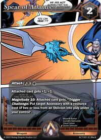 Spear of Atlantis | Ancient Alphas | Common | Foil | #AC7-031