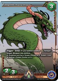 Fangyin, Raging Dragon | Ancient Alphas | Uncommon | Normal | #AC7-053