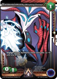 Harmonisworn, Morphing Terror | Ancient Alphas | Common | Foil | #AC7-058