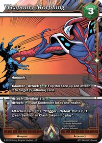 Weaponry Morphing | Ancient Alphas | Uncommon | Foil | #AC7-065