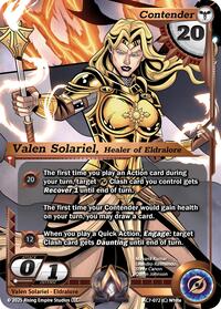 Valen Solariel, Healer of Eldralore | Ancient Alphas | Common | Foil | #AC7-072