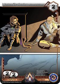 Master Zephyrion, Shared Stillness | Ancient Alphas | Common | Normal | #AC7-079
