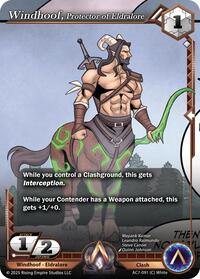 Windhoof, Protector of Eldralore | Ancient Alphas | Common | Foil | #AC7-091