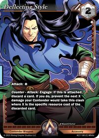 Deflecting Style | Ancient Alphas | Common | Foil | #AC7-100