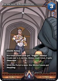 Genesis' Dominion | Ancient Alphas | Rare | Normal | #AC7-109