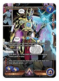 Alpha Aster, Prism of Power | Ancient Alphas | Epic | Foil | #AC7-112