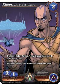 Kheprius, Gift of Renewal | Ancient Alphas | Uncommon | Normal | #AC7-117