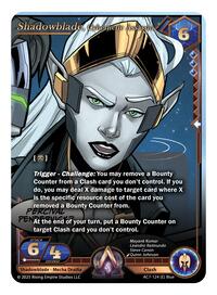 Shadowblade, Cybernetic Assassin | Ancient Alphas | Epic | Foil | #AC7-124