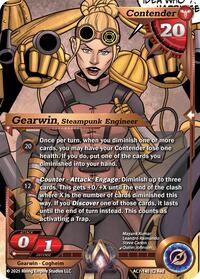 Gearwin, Steampunk Engineer | Ancient Alphas | Common | Foil | #AC7-140