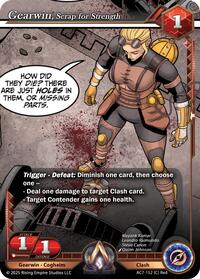 Gearwin, Scrap for Strength | Ancient Alphas | Common | Normal | #AC7-152