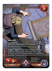 Gearwin, Surveying the Arsenal | Ancient Alphas | Epic | Foil | #AC7-154