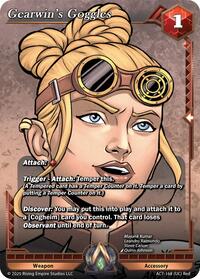 Gearwin's Goggles | Ancient Alphas | Uncommon | Normal | #AC7-168