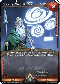 Fortify the Blades | Ancient Alphas | Uncommon | Foil | #AC7-173