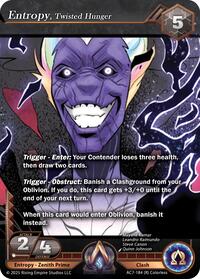 Entropy, Twisted Hunger | Ancient Alphas | Rare | Foil | #AC7-184