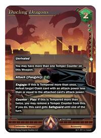 Dueling Dragons | Ancient Alphas | Legendary | Unspecified | #AC7-201