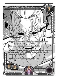The Absence, Shadow Incarnate (Ink) | Ancient Alphas | Epic | Foil | #AC7-016