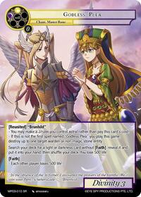 Godless Plea | Masterpiece Collection 03 "Dimensional Hope" | Super Rare | Normal | #MP03-010 SR
