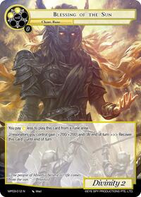 Blessing of the Sun | Masterpiece Collection 03 "Dimensional Hope" | Normal | Normal | #MP03-012 N