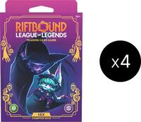 Riftbound: League of Legends Trading Card Game: Unleashed - Champion Deck (Vex) Display