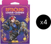 Riftbound: League of Legends Trading Card Game: Unleashed - Champion Deck (Vi) Display