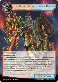 Lady Nüwa's Karakuri Steam Dragons | Masterpiece Collection 03 "Dimensional Hope" | Super Rare | Normal | #MP03-025 SR