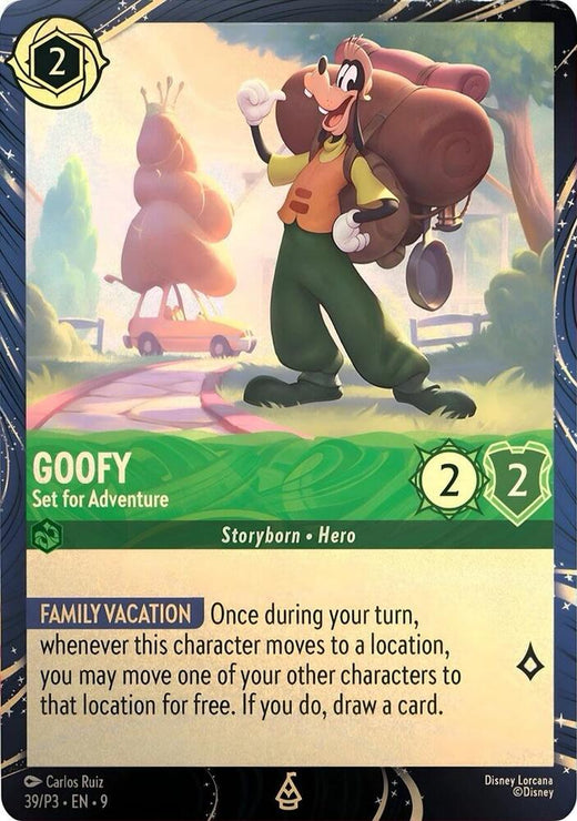 Goofy - Set for Adventure 39 Promo Holofoil
