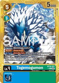 Togemogumon (Gold Border) | Advanced Booster Digimon Generation | Common | Foil | #BT16-021 C