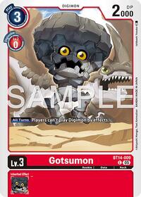 Gotsumon (Reprint) | Advanced Booster Digimon Generation | Common | Foil | #BT14-009 C