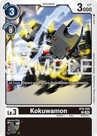 Kokuwamon (Reprint) | Advanced Booster Digimon Generation | Common | Foil | #BT8-059 C