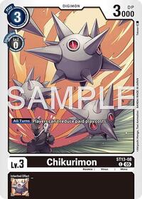 Chikurimon (Reprint) | Advanced Booster Digimon Generation | Common | Foil | #ST13-08 C