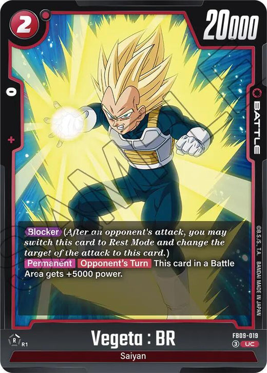 Vegeta : BR FB09-019 UC