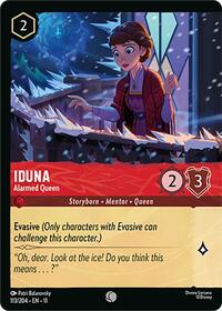Iduna - Alarmed Queen (Foil) 113/204 Common Cold Foil
