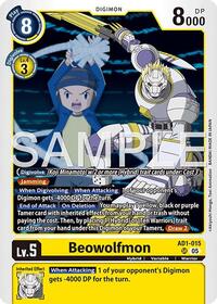 Beowolfmon | Advanced Booster Digimon Generation | Super Rare | Foil | #AD1-015 SR