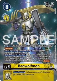 Beowolfmon (Alternate Art) | Advanced Booster Digimon Generation | Super Rare | Foil | #AD1-015 SR