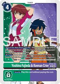 Yoshino Fujieda & Keenan Crier | Starter Deck 24: Data Squad | Uncommon | Normal | #ST24-14 U