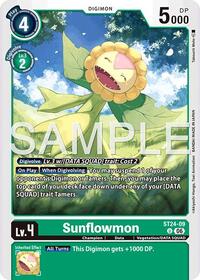 Sunflowmon | Starter Deck 24: Data Squad | Uncommon | Normal | #ST24-09 U