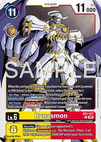 Dynasmon - AD1-017 | Advanced Booster Digimon Generation | Rare | Foil | #AD1-017 R