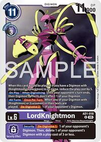 LordKnightmon - AD1-018 | Advanced Booster Digimon Generation | Rare | Foil | #AD1-018 R