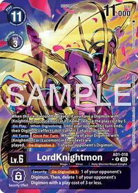 LordKnightmon - AD1-018 (Alternate Art) | Advanced Booster Digimon Generation | Rare | Foil | #AD1-018 R