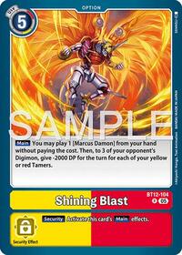 Shining Blast (Reprint) | Advanced Booster Digimon Generation | Rare | Foil | #BT12-104 R