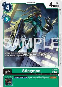 Stingmon - ST9-09 (Reprint) | Advanced Booster Digimon Generation | Uncommon | Foil | #ST9-09 U