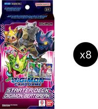 Digimon Card Game: Beatbreak Starter Deck Display