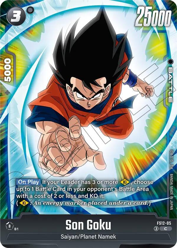 DBS Fusion World: Starter Deck EX: The Beat of Ki Singles