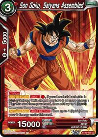 Son Goku, Saiyans Assembled | Three Glorious Fighters | Uncommon | Foil | #BT30-005